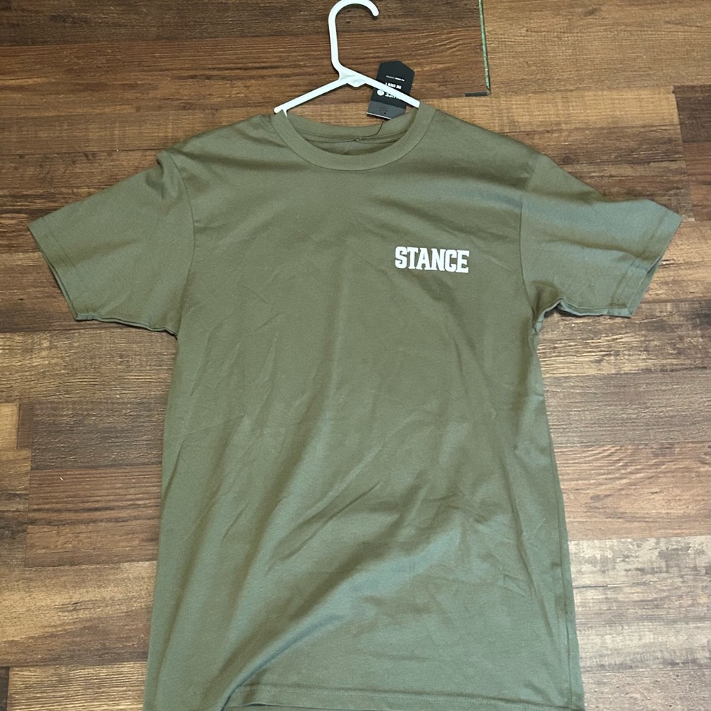 Stance Olive Green All Gender T-Shirt Size Small